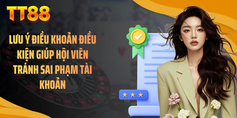 Lưu ý điều khoản điều kiện giúp hội viên tránh sai phạm tài khoản
