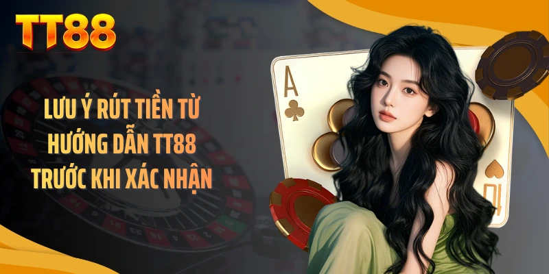 Lưu ý rút tiền từ hướng dẫn TT88 trước khi xác nhận