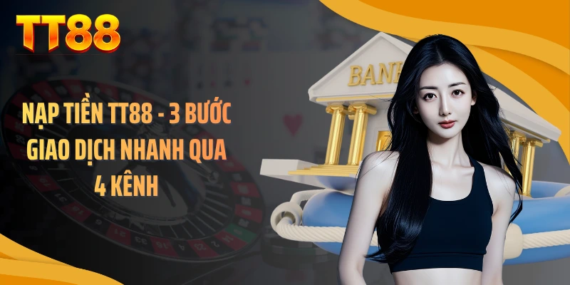 Nạp Tiền TT88 - 3 Bước Giao Dịch Nhanh Qua 4 Kênh