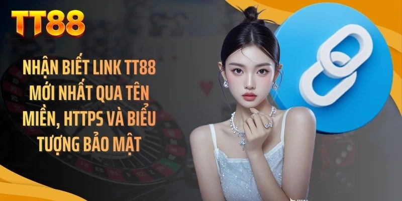 Nhận biết link TT88 mới nhất qua tên miền, HTTPS và biểu tượng bảo mật