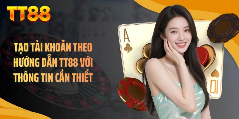 Tạo tài khoản theo hướng dẫn TT88 với thông tin cần thiết