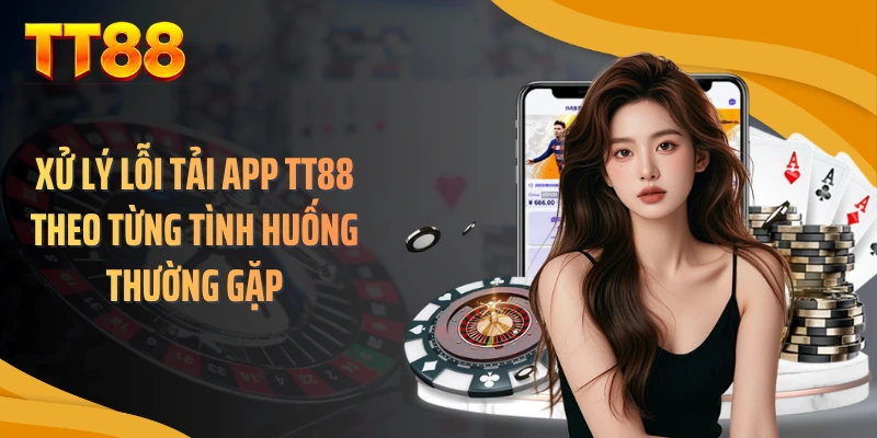 Xử lý lỗi tải app TT88 theo từng tình huống thường gặp